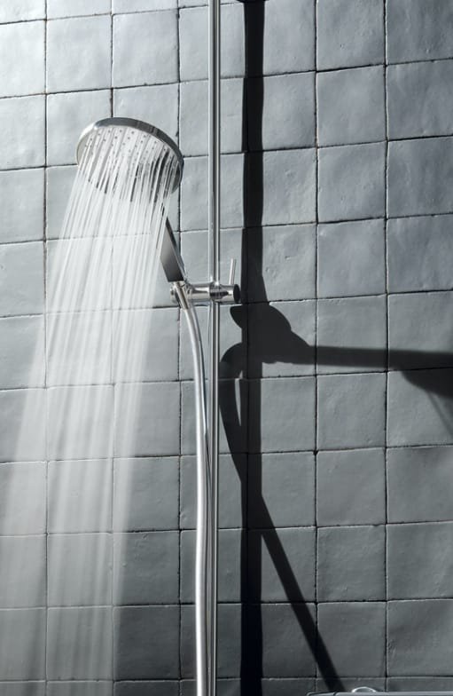 Adjustable shower rails