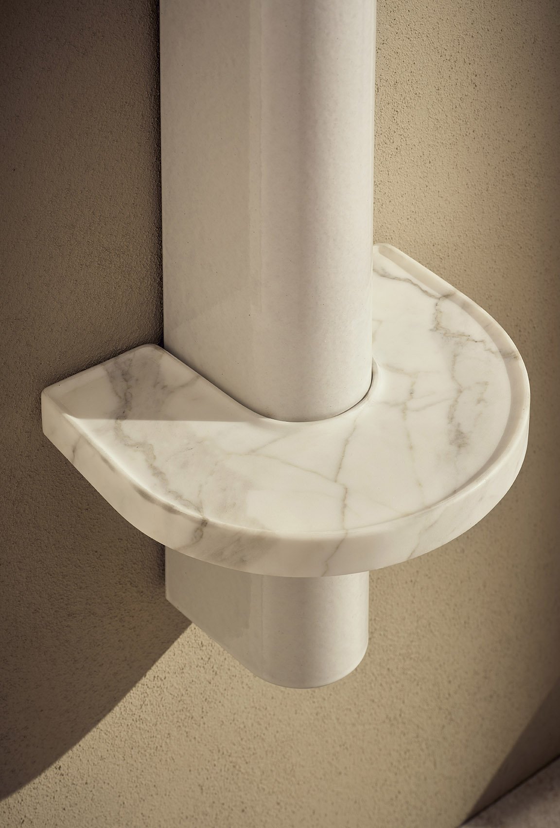 Tubes, Terre Designer radiato 140x26 cm