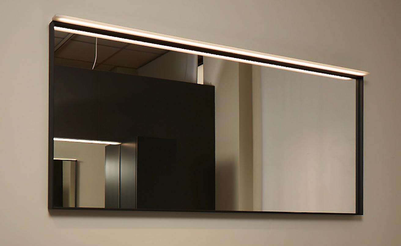Aqua, Frame Specchio con luce 160x70 cm