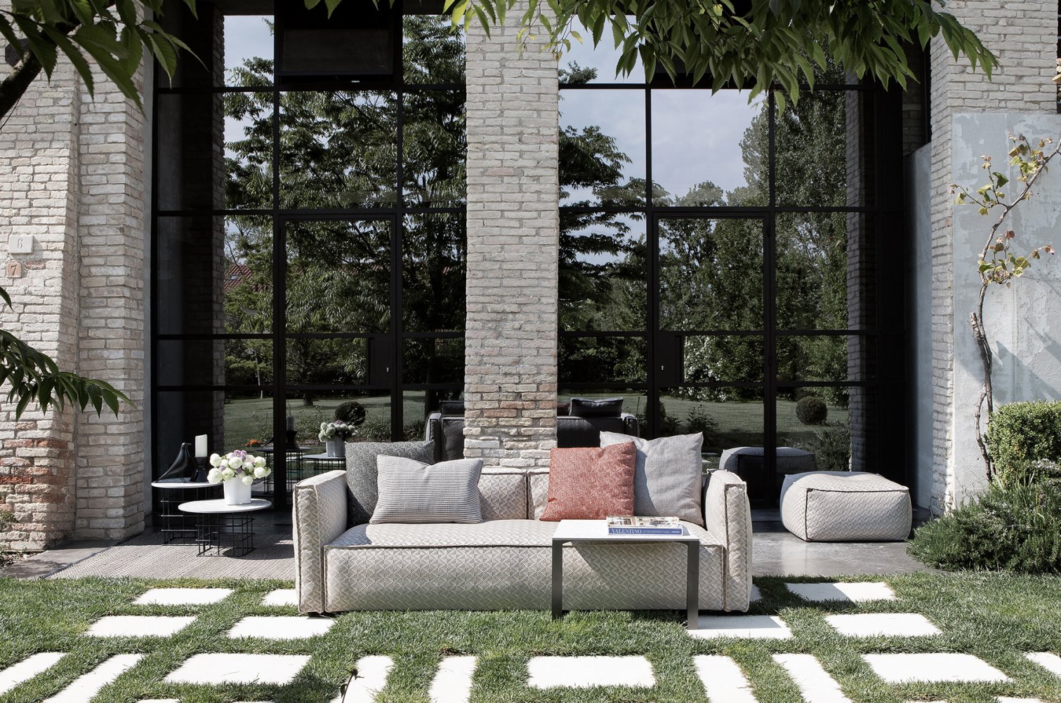 Flexteam, Reef 85 Outdoor Sofa 229x85 cm