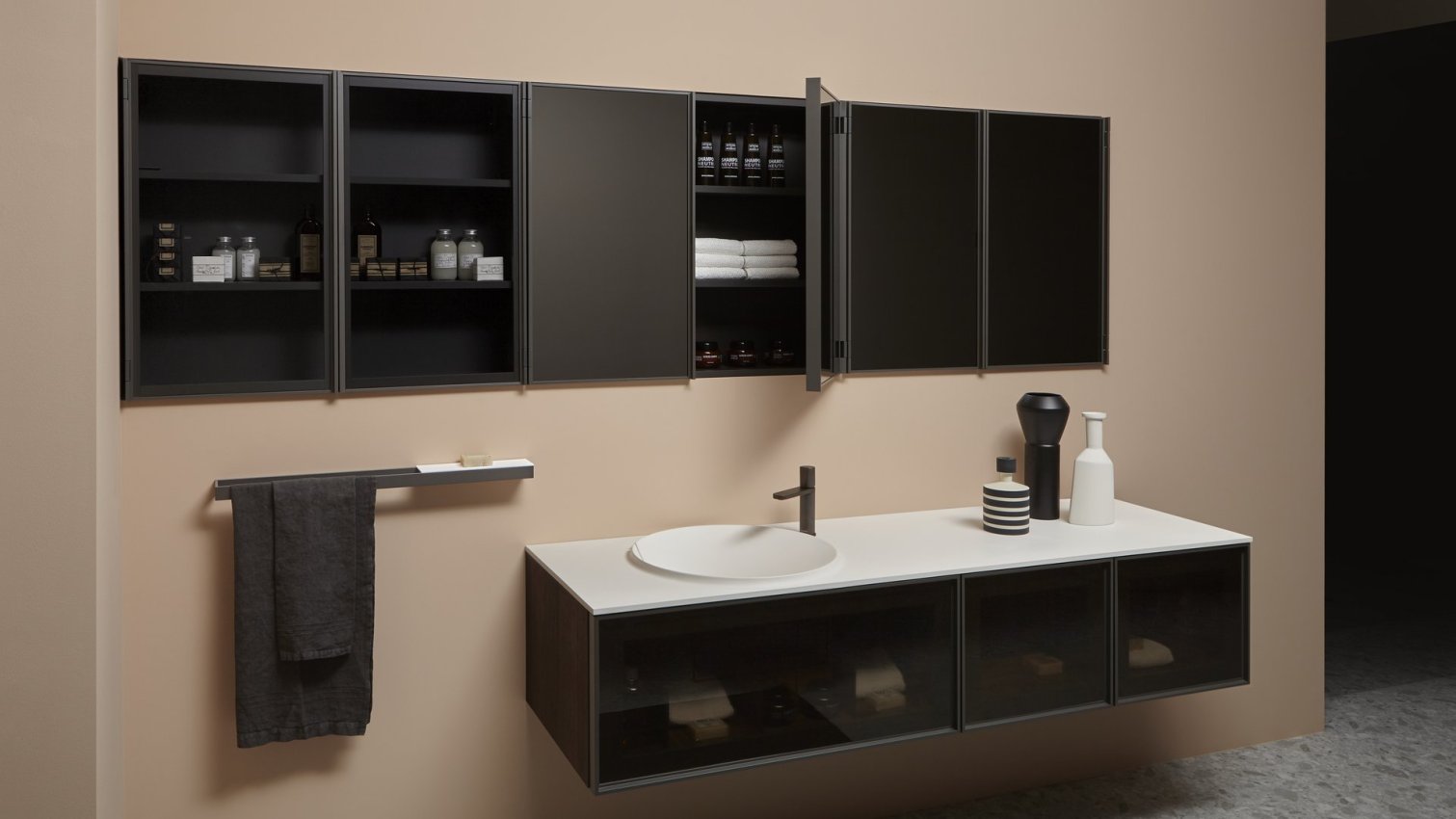 antoniolupi, Bespoke Mobile portalavabo 180x54 cm