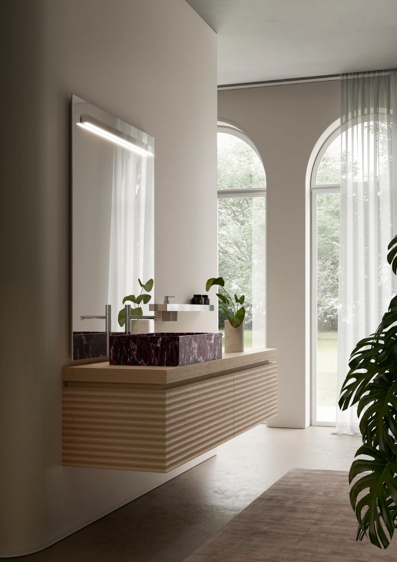 Aqua, Dolcevita Vanity unit 180x50 cm