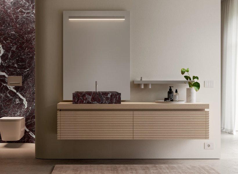 Aqua, Dolcevita Vanity unit 180x50 cm