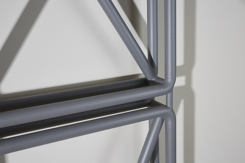 Brem, Raw Scaldasalviette Grigio Medio Mica 185x50,5 cm