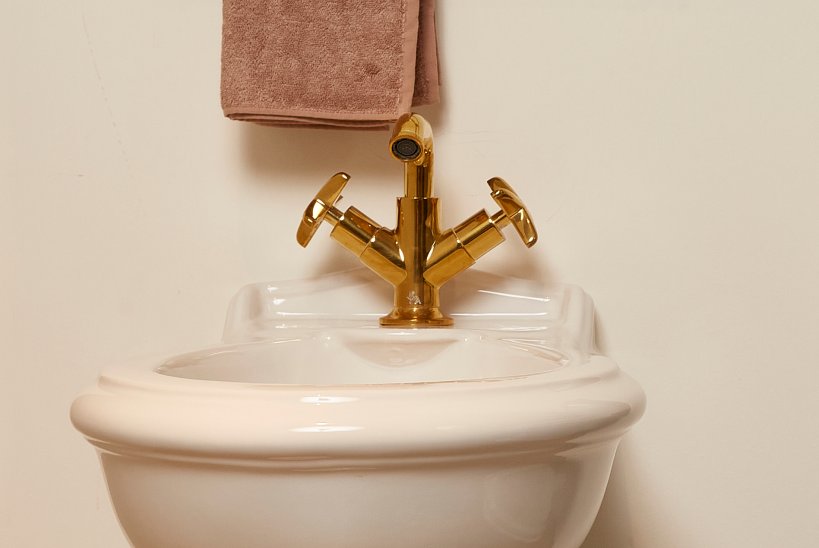 Park Avenue, Cross gruppo bidet Ottone Naturale