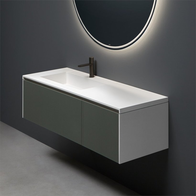 antoniolupi, Binario03 Vanity unit 137x54 cm