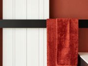 antoniolupi, Retta Towel holder MATT BLACK