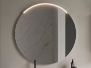 Aqua, Lap Specchio con luce diametro 80 cm