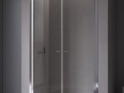 Calibe, Palau Two-doored shower cubicle 91 cm