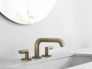 Fantini, Icona Deco Gruppo lavabo Pure Brass pvd