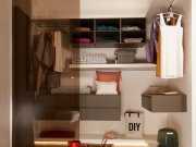 Aqua, Nyu Cabina armadio ad angolo