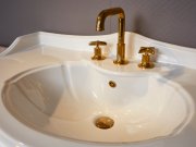 Park Avenue, Cross gruppo lavabo Ottone Naturale