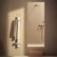 Tubes, Terre Designer radiato 140x26 cm