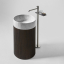 antoniolupi, Rigatino Washbasin diam.45 cm
