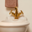 Park Avenue, Cross gruppo bidet Ottone Naturale