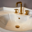 Park Avenue, Cross gruppo lavabo Ottone Naturale