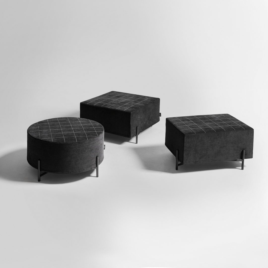 antoniolupi, Paesaggi Sospesi_Pouf 70x70 cm