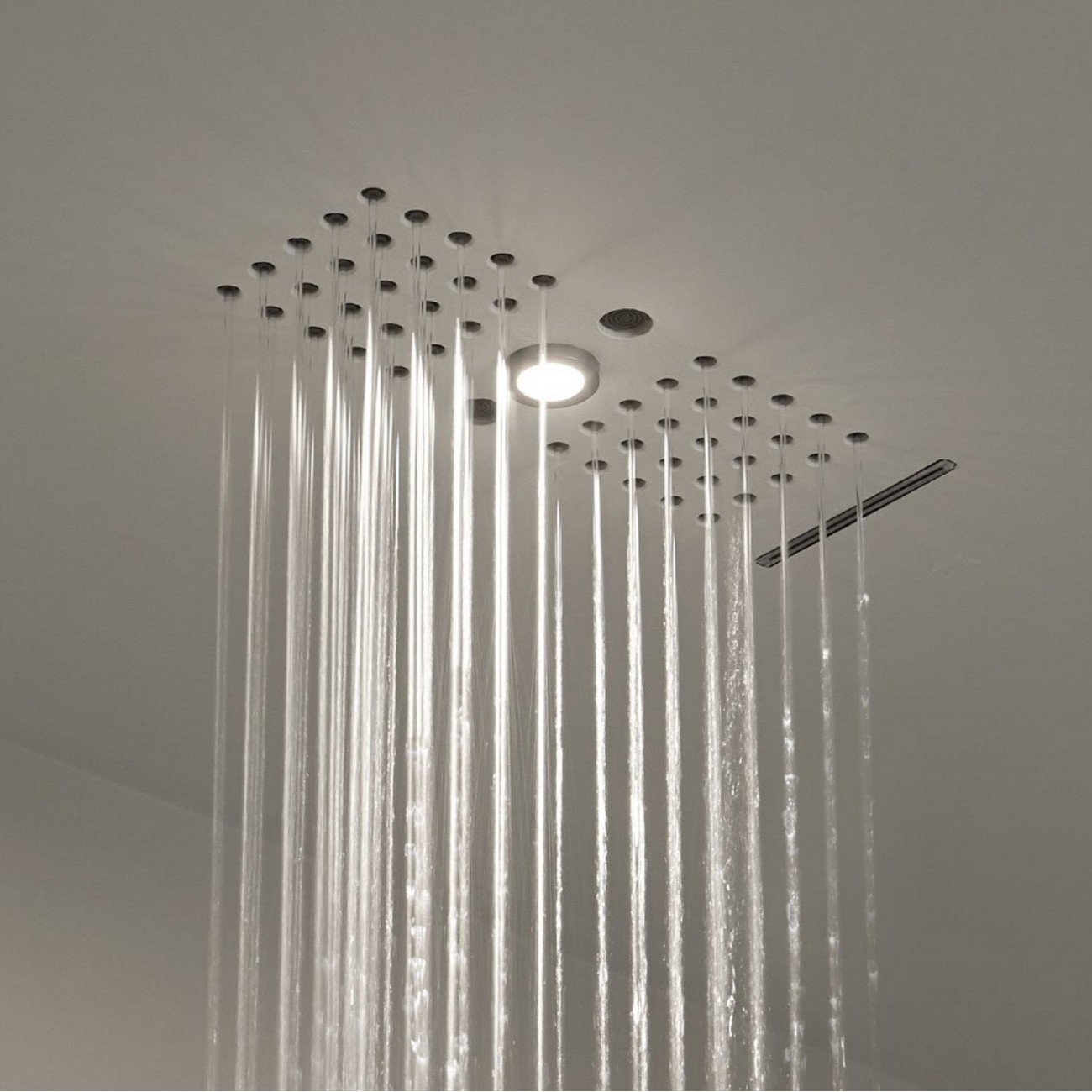 antoniolupi, Ghost_Combiled Showerhead with lighting