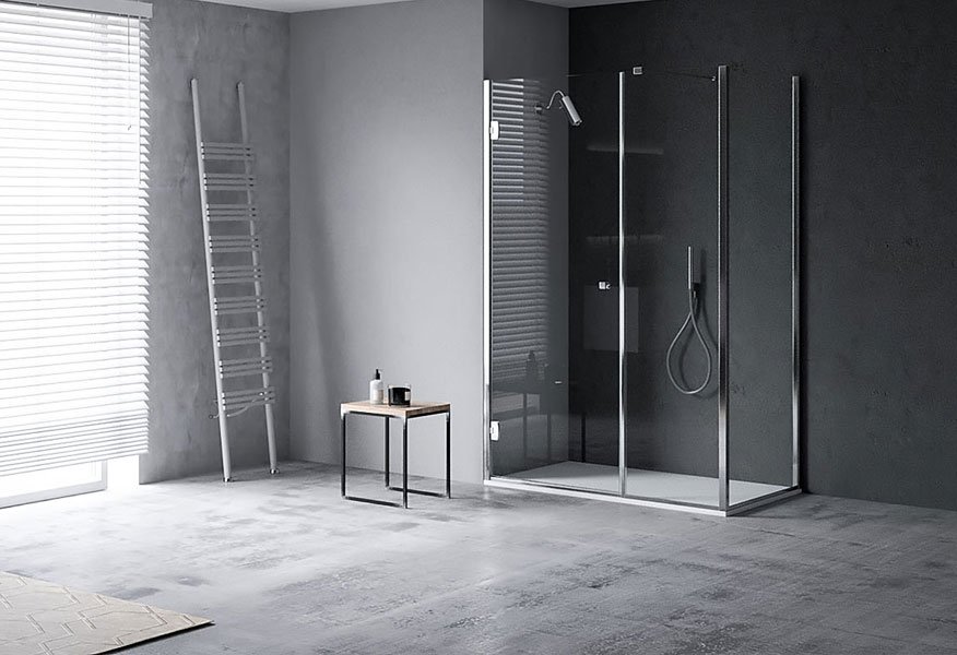 Calibe, Thiana Shower cubicle 100x80 cm
