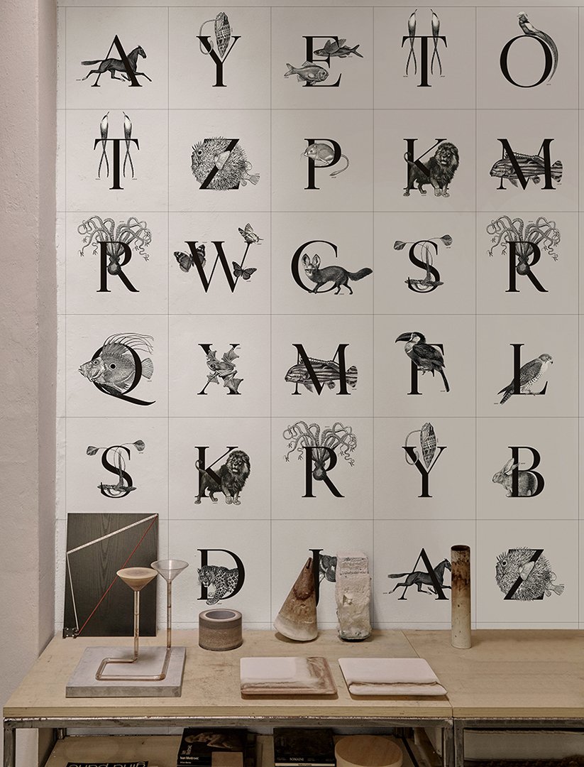 Wall&decò, Animal Codex Wallpaper