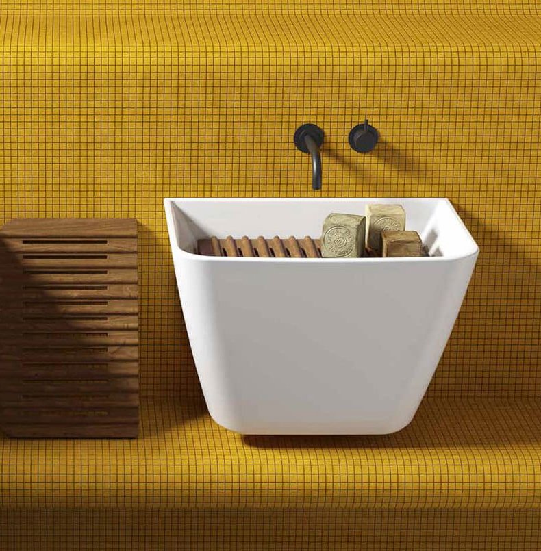 Galassia, Meg11 Lavabo-lavatoio 55x47 cm