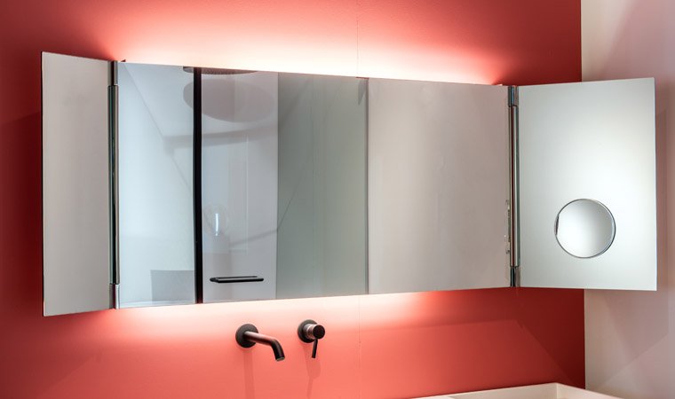Agape, Narciso Specchio con luce 180x60 cm