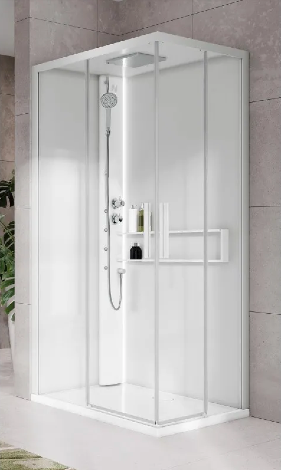 Novellini, Glax 2 A Cabina multifunzione 100x70 cm