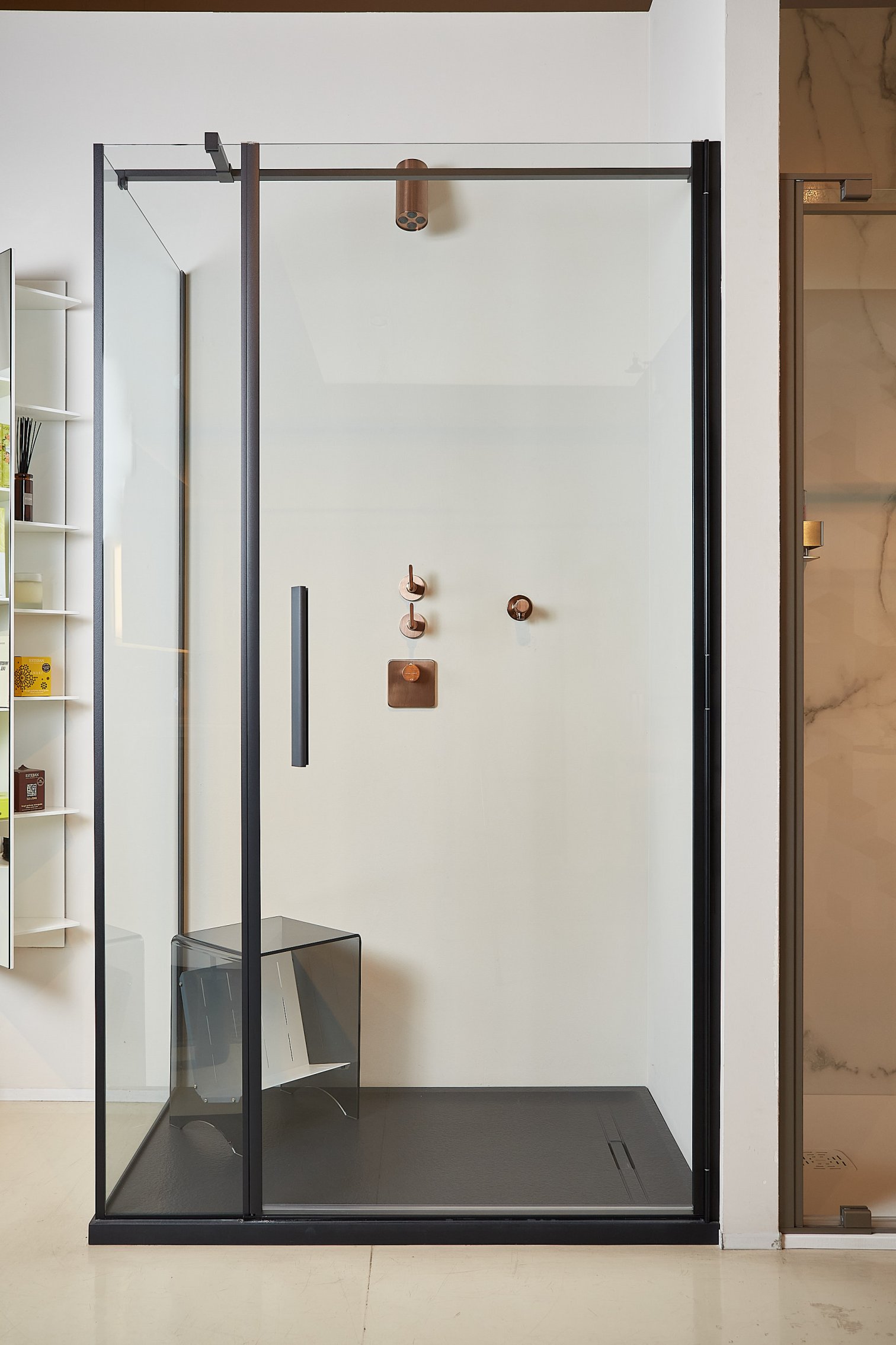 Disenia, Luce Shower cubicle 120x80 cm