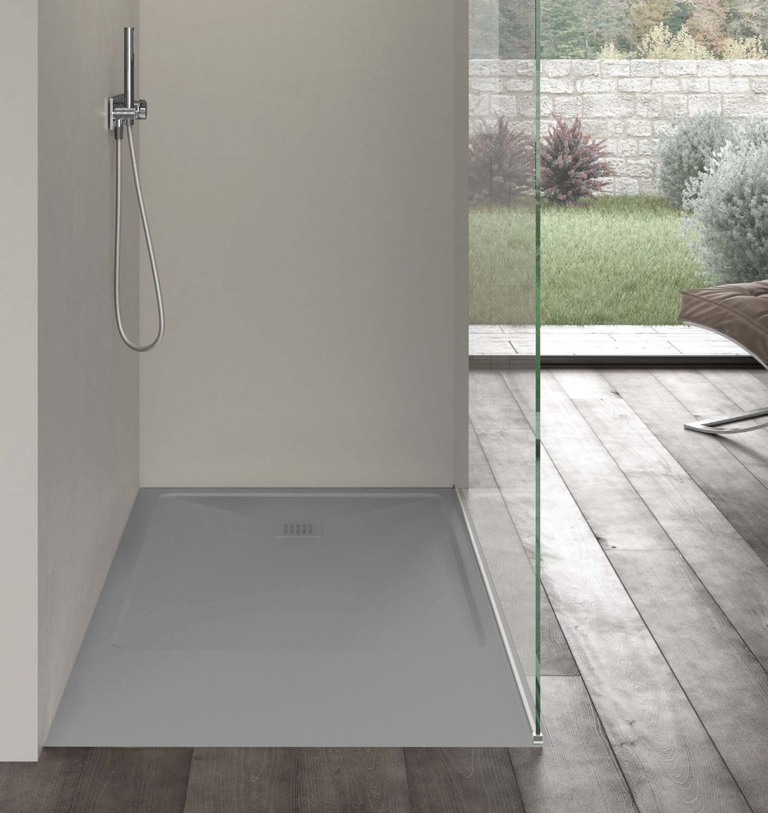Disenia, Luna Shower tray 80x120 cm