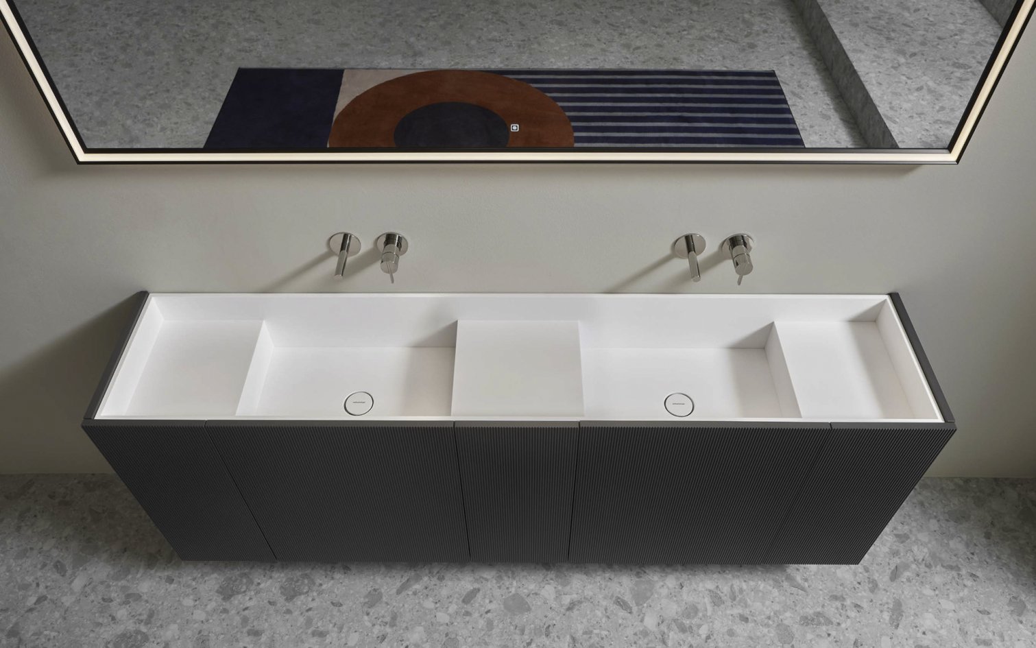antoniolupi, Street Mobile lavabo 189x42 cm