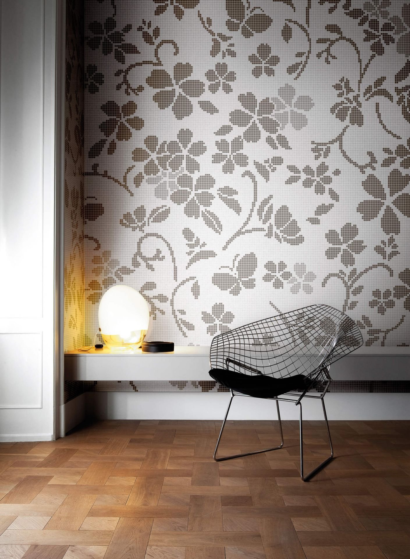 Bisazza, Hana-Flower Light mosaico 32x32 cm
