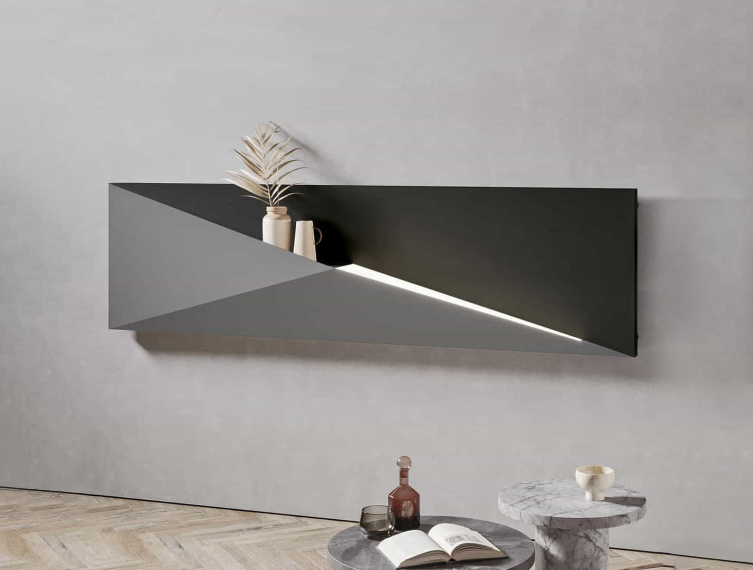 Irsap, Polygon Horizontal Designer radiator 50x180 cm