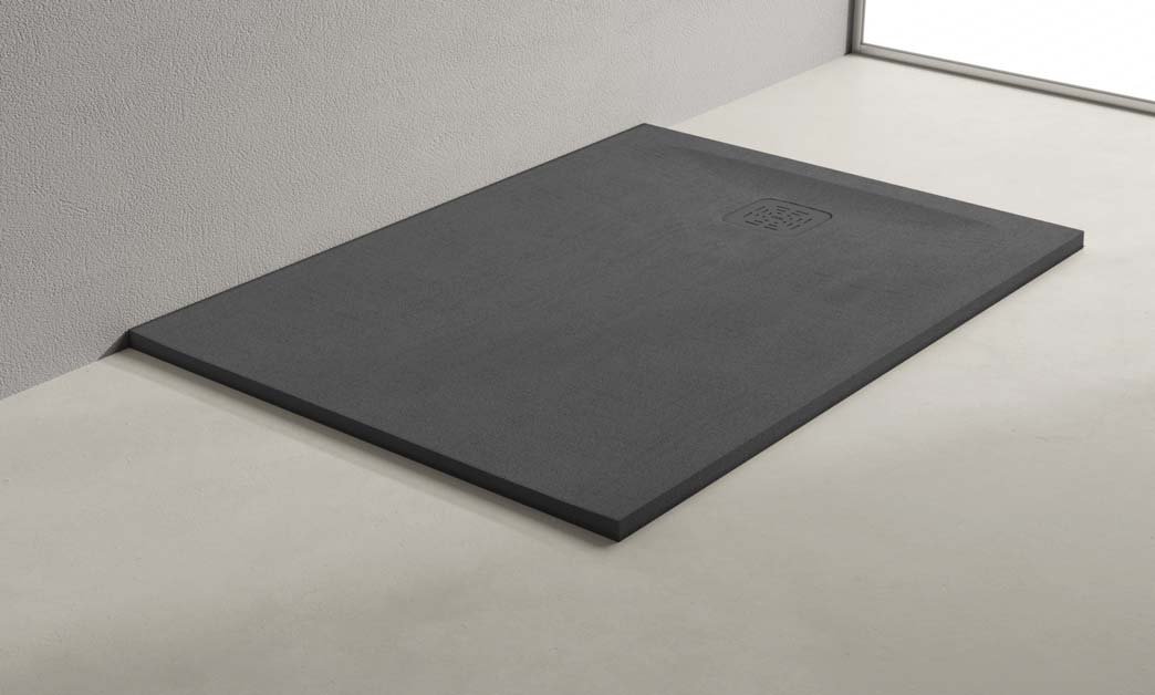 Disenia, Nolita Shower tray 80x120 cm BLACK