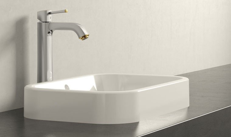 Duravit, Happy D.2 Lavabo in appoggio 60x40 cm