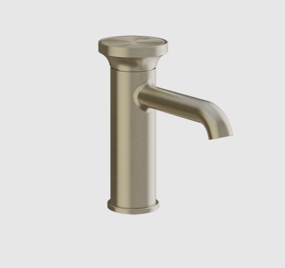 Gessi, Origini Miscelatore lavabo Dark Bronze + Matte Cipria