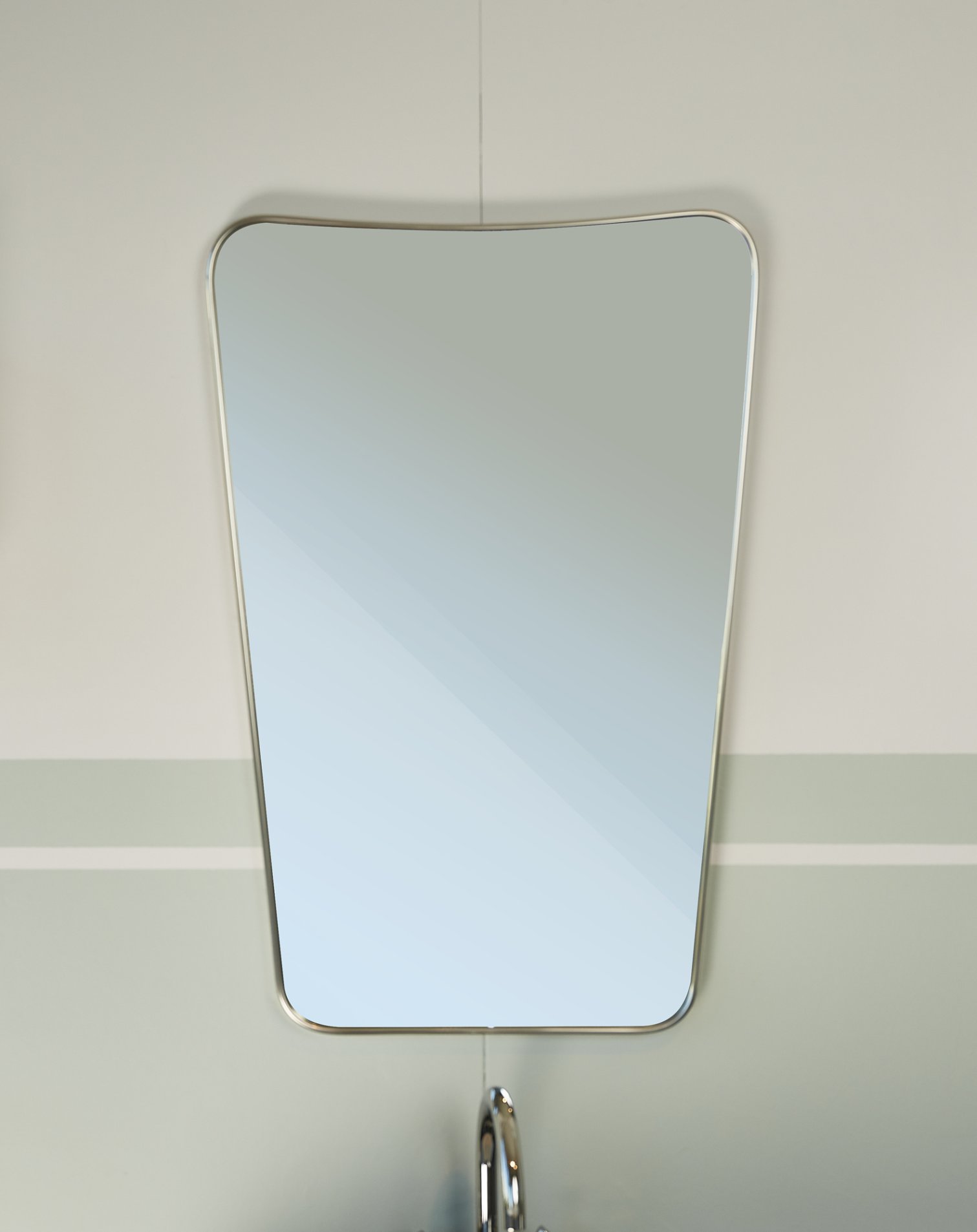 Park Avenue, Princess Specchio 50x75 cm Nikel Spazzolato