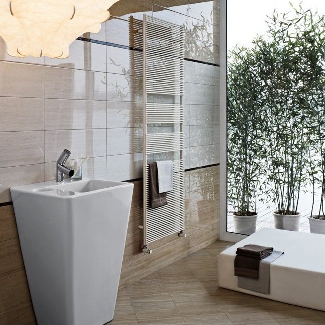 Tubes, Colorx_ba10 Scaldasalviette 150x40 cm Bianco Opaco