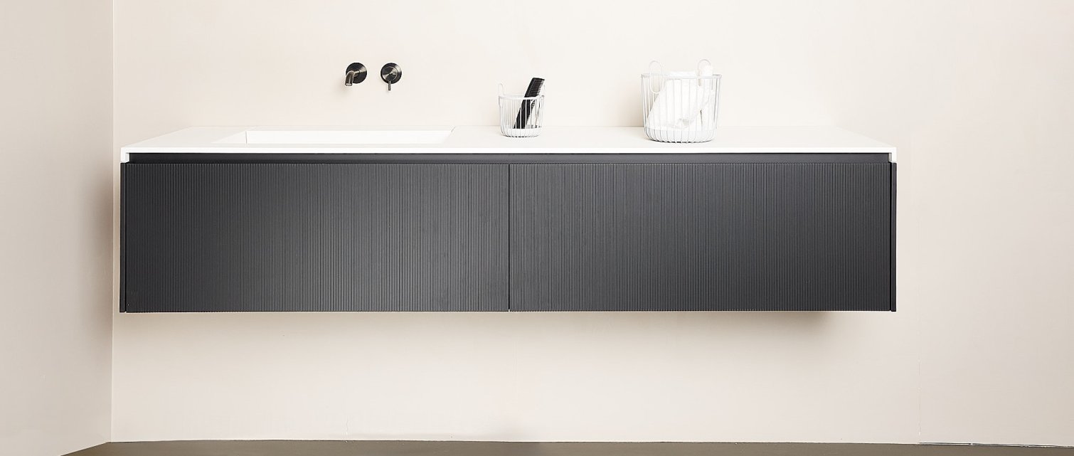 antoniolupi, Binario 03 Mobile portalavabo L182 cm