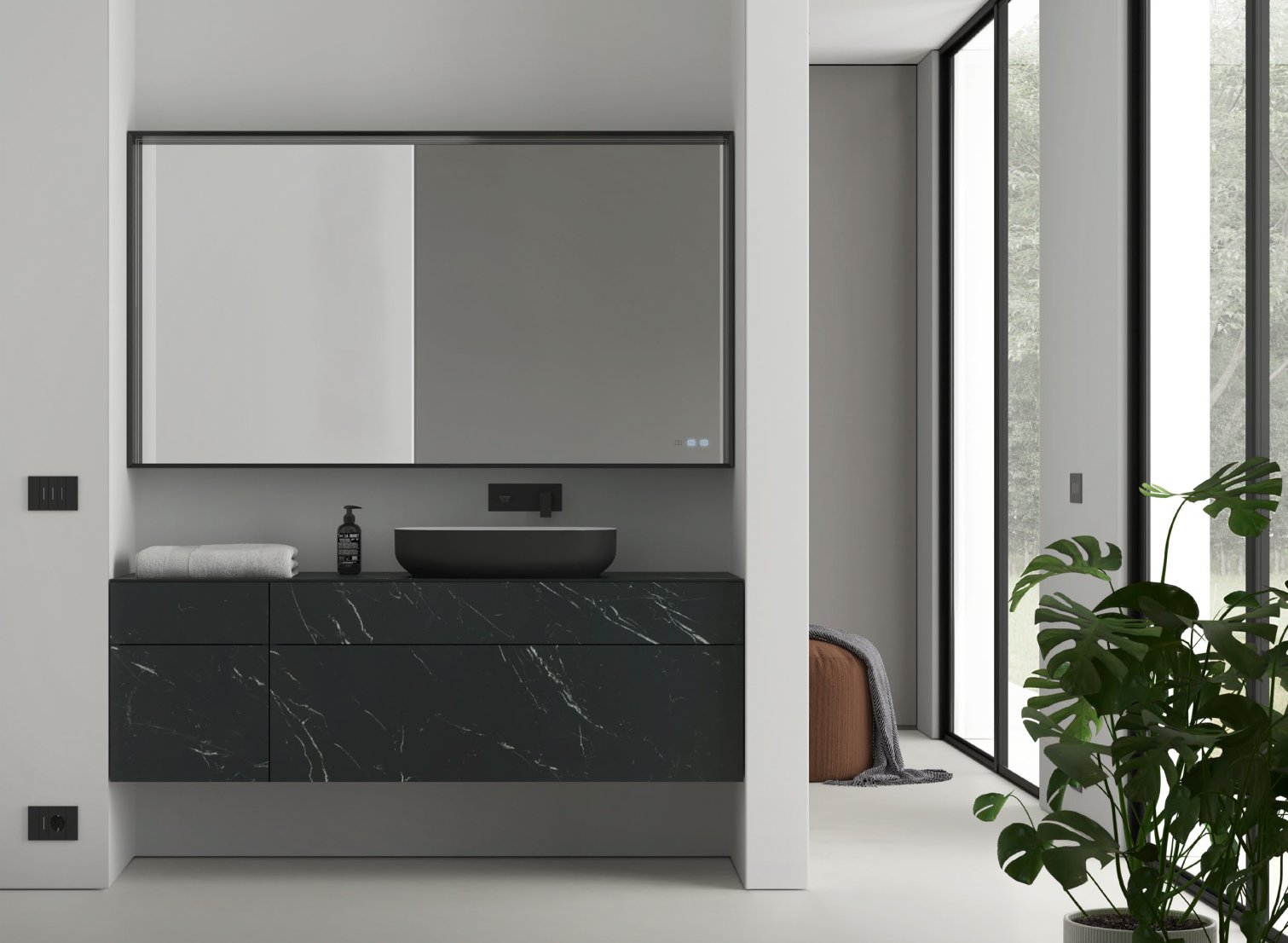 Aqua, Dogma Vanity unit 160x50 cm