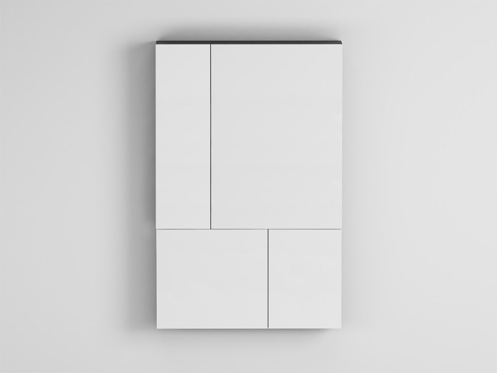 Cielo, Alex Specchio contenitore 105x68 cm