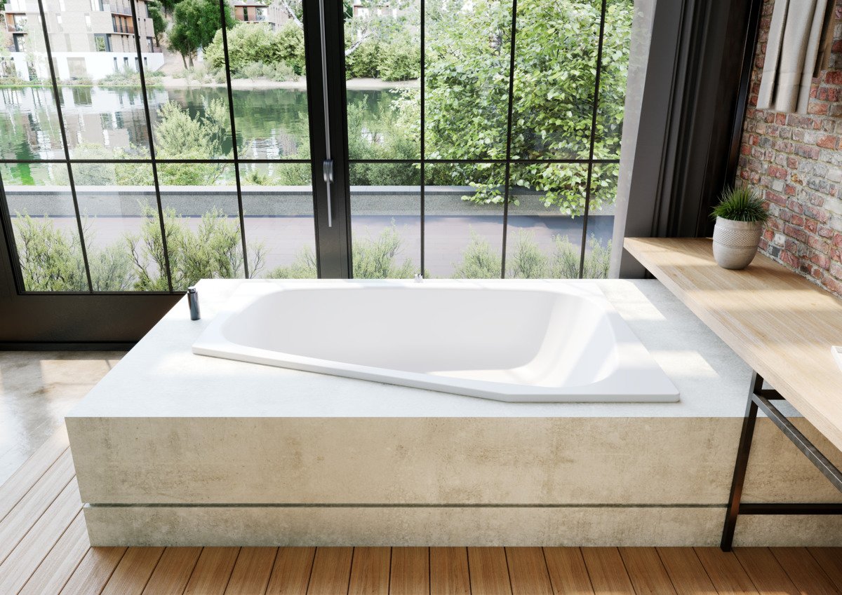 Kaldewei, Plaza Duo Bathtub 180x120 cm
