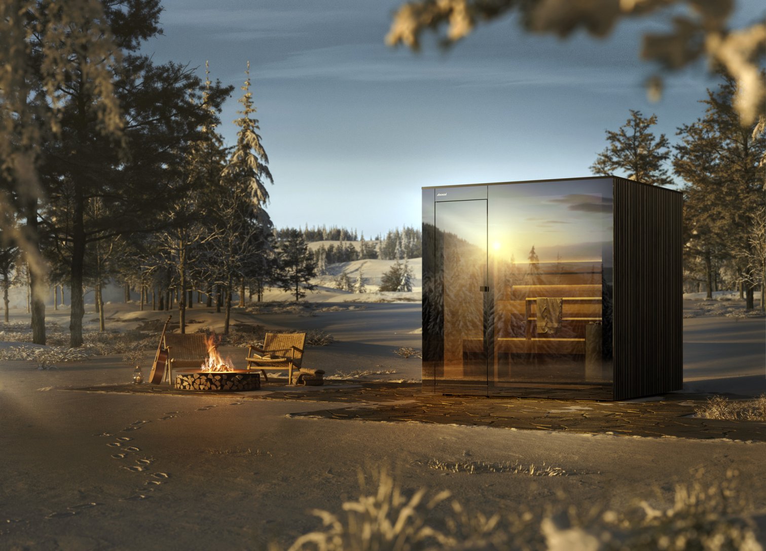 Jacuzzi, Innexa Midi Mix Sauna da esterno