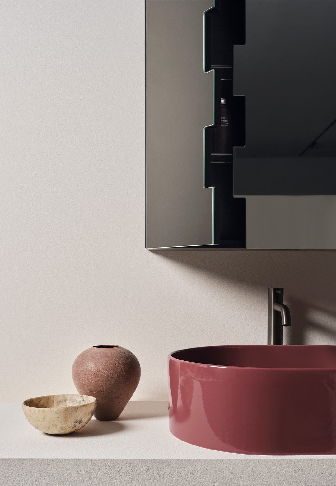 Cielo, Zip Storage mirror 110x66 cm