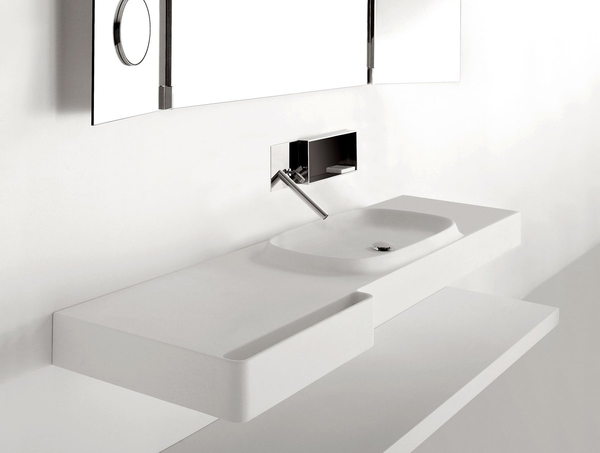 Agape, Desk + Flat XL Vanity Unit