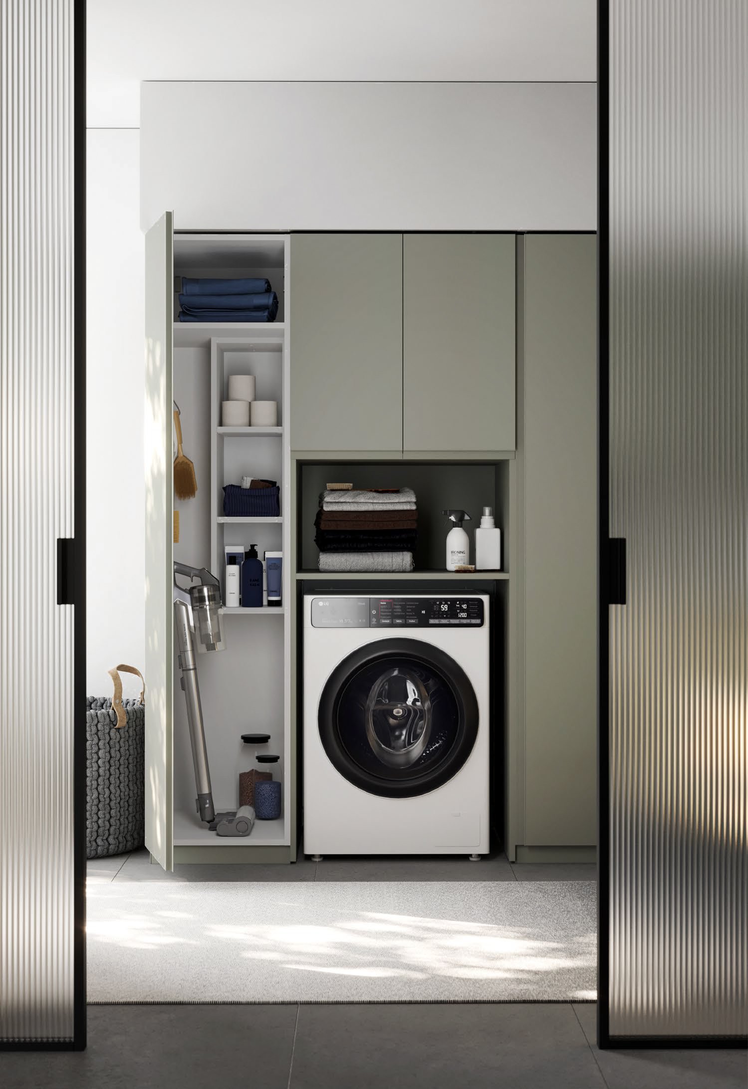 Idea, Spazio Time Laundry room L 230+185 cm