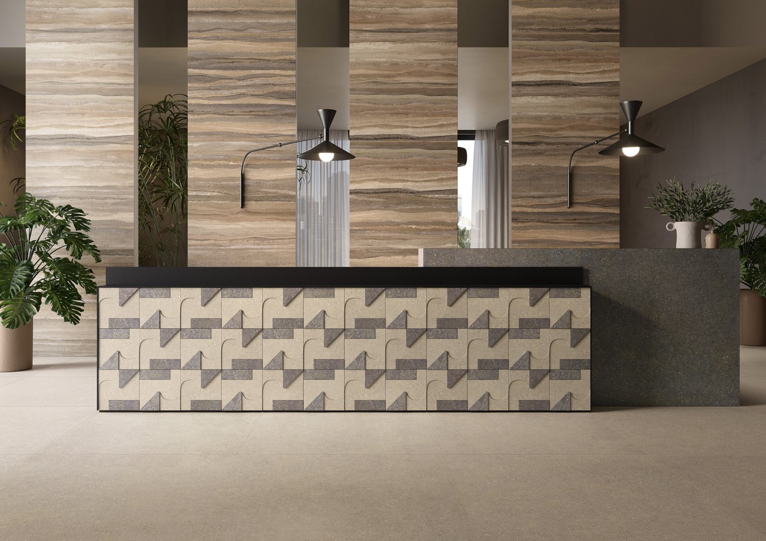 Cedit, Compatta 120x120 cm