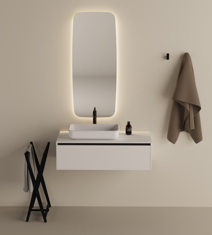 Agape, Seppia Specchio con Led