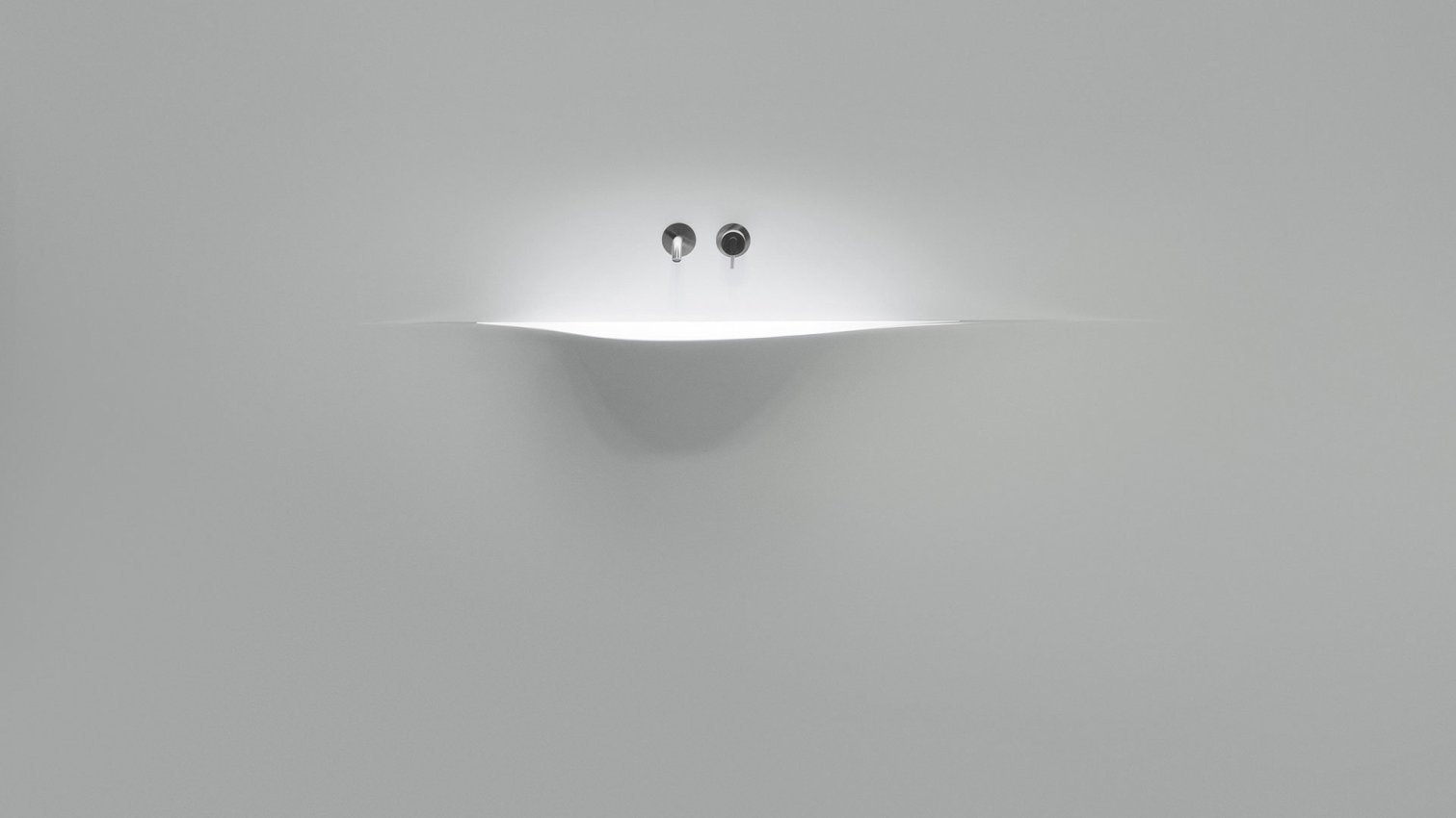 antoniolupi, Silenzio Lavabo 158x38 cm