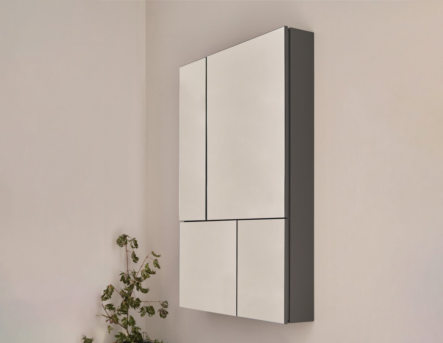 Cielo, Alex Specchio contenitore 105x68 cm