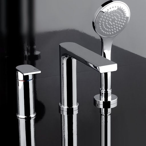 Gessi, Via Manzoni Mixer for bathtub